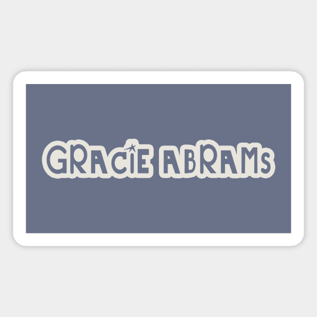 gracie abrams Magnet by Erin Smart